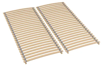 Obrázek produktu pro Rolovací lamelový rám 200x200, Vysoce kvalitní lamelový rám z březového dřeva, 28 pružných lamel