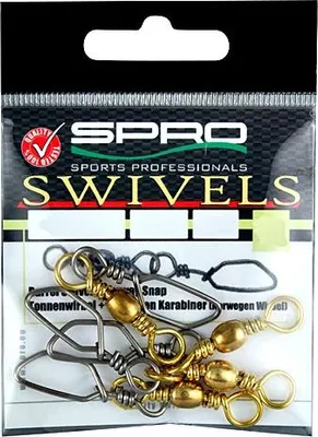 Immagine prodotto di Spro Barrel Swivel+Norway Snap 12kg 12 Sea Swivel