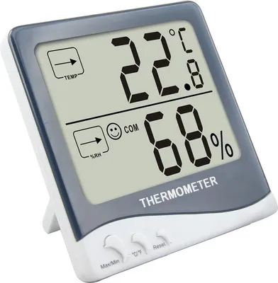 Obrázek produktu pro INF Digitální LCD vnitřní teploměr vlhkoměr