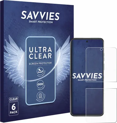 Produktbild von 6x Für Motorola Razr 60 Schutzfolie Savvies Displayschutz Display Schutz Folie Klar Transparent