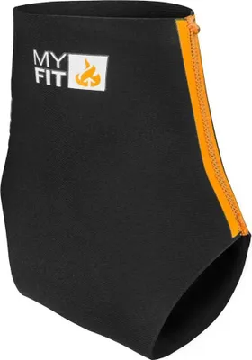 Zdjęcie produktu dla Myfit Footie Donut 2 mm – bandaż na kostkę, czarny, rozmiar EU 31–34, czarny, rozmiar EU 31–34