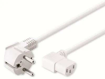 Produktbild von GOOBAY Kaltgerätekabel NK 102 W-300, 3 m, weiß