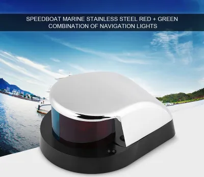 Produktbild von Boot Licht Marine Navigation Lampe Yacht Signal Licht Boot Bug Signal Licht Bug Navigation Lampe