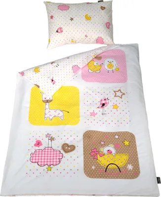 Produktbild von Baby Bettwäsche 100 x 135/60 x 40 cm,  Mezze