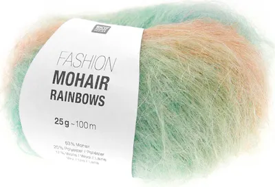 Produktbild von Rico - Fashion Mohair Rainbows 0001 pastell
