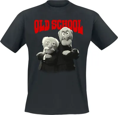 Produktbild von The Muppets T-Shirt Uni Old School schwarz 5XL