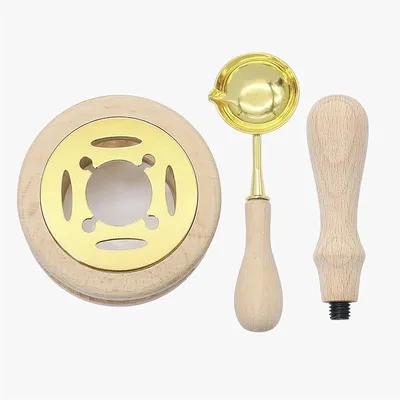 Imagen del producto de Juego de sellos con cera para sellos