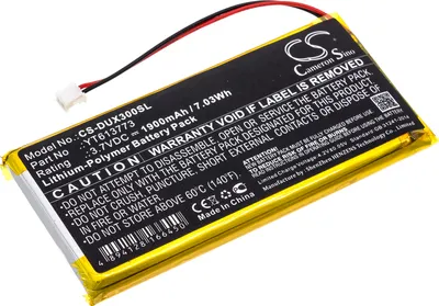 Image de TECHTEK Batterie compatible avec [XDUOO] X3 remplace YT613773