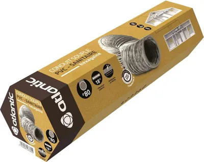 Image de Gaine Vmc Souple Pvc ø80 Mm Longueur 18 Mêtres