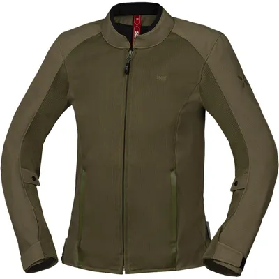 Imagen del producto de Chaqueta textil para motocicleta IXS Oxy-Air Mesh, para mujer, color verde oliva, talla M