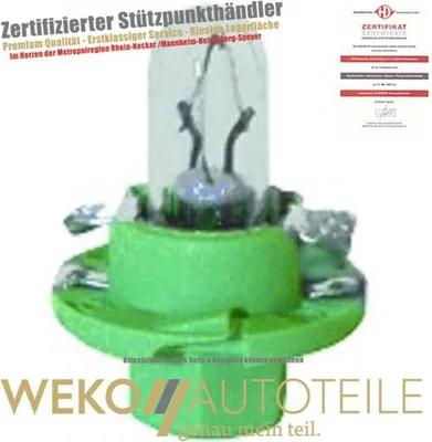 Produktbild von DIEDERICHS LID10107 Glühlampe  Instrumentenbeleuchtung
