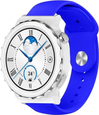 Produktbild von Strap-it Huawei Watch GT 3 Pro 43mm Sportarmband (Blau)