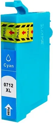 Produktbild von Boxstuff Tinte passend für Epson T0712 / T0892 Cyan
