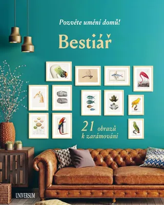 Obrázek produktu pro Bestiář: Pozvěte umění domů! 21 obrazů k zarámování (kolektiv autorů)