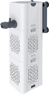 Produktbild von Aquarium Filterpumpe - Innenfilter - 15 W - Max. Fördermenge 1000 l/h - Einstellbare Luftzufuhr - Leise - Weiß