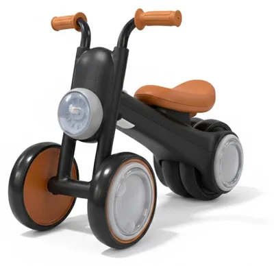 Image de Vélo d'équilibre pour enfants de 1 à 3 ans, équipé de 3 roues larges