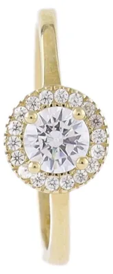 Produktbild von MIAMAR 1159407 Damen Ring Verlobungsring 14 Karat (585) Gold 54 (17.2)