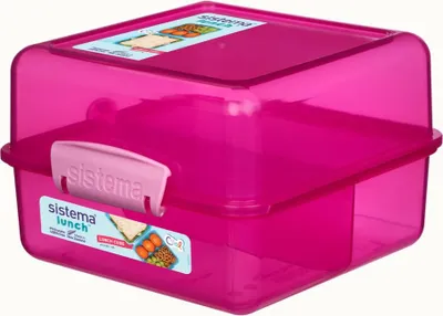 Produktbild von Sistema 1,4L Lunch Cube - Pink