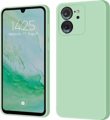 Produktbild von Hülle für Xiaomi 13T / Xiaomi 13T Pro Case Cover Bumper Silikon Softgrip Schutzhülle Farbe: Türkis
