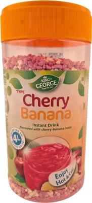 Produktbild von King George Kirsch Banane Instantzubereitung 400g
