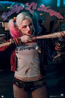 Obrázok produktu pre Suicide Squad - Harley Quinn - Daddy's Lil Monster - Plagát - Rozmer 61x91,5 cm