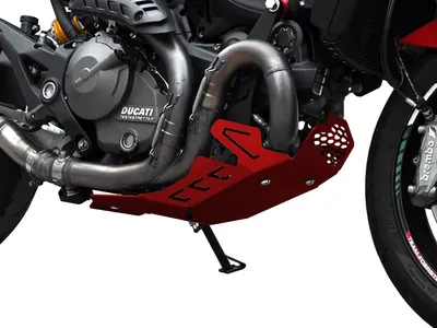 Zdjęcie produktu dla Osłona silnika ZIEGER kompatybilna z Ducati Monster 821 czerwona