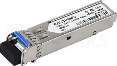 Zdjęcie produktu dla Kompatybilny transceiver Radware SFP-BXU34-40KM BlueOptics BO15C3149640D SFP, LC-Simplex, 1000BASE-BX-U, światłowód jednomodowy, TX1310nm/RX1490nm, 40KM, DDM, 0°C/+70°C (SFP-BXU34-40KM-RW-BO)