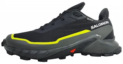 Produktbild von Salomon Alphacross 5GTX Sportschuhe Damen Outdoorschuhe Wanderschuh Schwarz Wandern