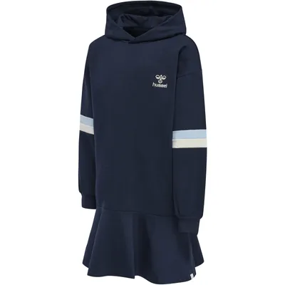 Produktbild von hummel hmlBEVERLY Hoodie-Dress Mädchen black iris 110