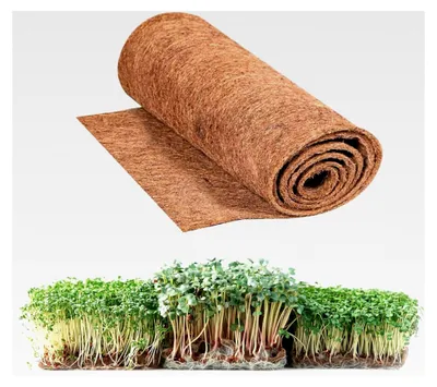 Produktbild von Kokosmatte 25x400cm für Pflanzen und Microgreens