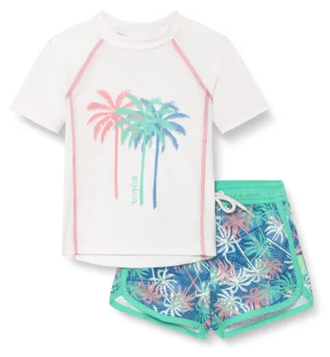 Immagine prodotto di Playshoes: Set da bagno unisex per bambini, con protezione UV, composto da maglietta e pantaloncini da bagno