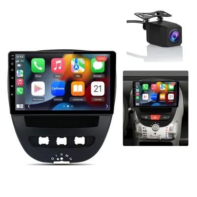 Immagine prodotto di autoradio per Peugeot 107 Citroen C1 Toyota Aygo 2005-2014 carplay android13 2+64G BT WIFI DAB+ SWC FM
