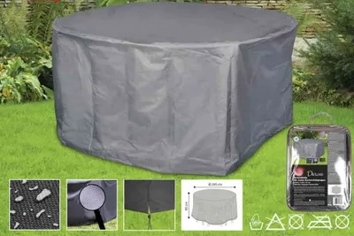 Produktbild von Schutzhülle Deluxe runde Sitzgruppe,ca.200x95