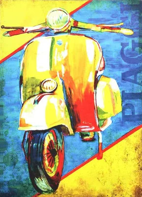 Wandposter Aquarell Kunstdruck 40x30 cm auf Papier