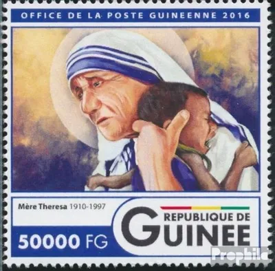 Produktbild von Briefmarken Guinea 2016 Mi 12135 (kompl. Ausgabe) postfrisch Mutter Teresa