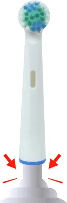 Immagine prodotto di Set di 6 testine per spazzolino Scanpart, extra morbide, Active Clean