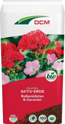 Produktbild von Cuxin DCM Aktiv-Erde Balkonkästen & Geranien 40 l