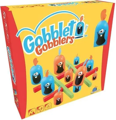 Obrázok produktu pre Gobblet Gobblers Strategická hra od 5 rokov pre 2 hráčov