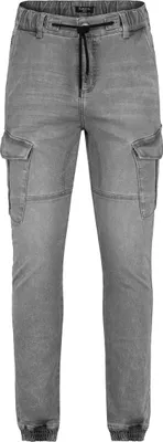 Produktbild von Sublevel Jogger-Jeans mit Kordelzug und Cargotaschen Größe: 34W