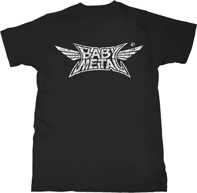 Produktbild von Babymetal Logo Black L T-Shirt