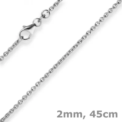 2mm-Rund-Ankerkette-aus-333-Weißgold-45cm