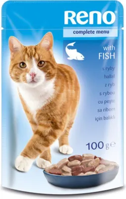 Immagine prodotto di Reno Bustina per gatti 100 g al pesce