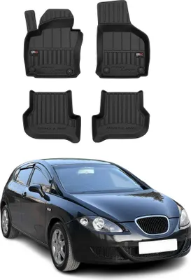 Produktbild von OMAC Gummi Fußmatten für Seat Leon Mk2 2005-2013 Premium TPE Automatten 4tlg