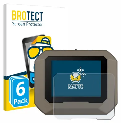 Produktbild von 6x BROTECT Schutzfolie für Garmin Xero C2 Displayschutz Displayschutzfolie Folie Matt Entspiegelungsfolie