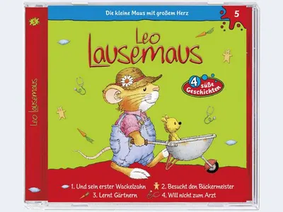 Produktbild von CD Leo Lausemaus #5 und sein 1. Wackelzahn