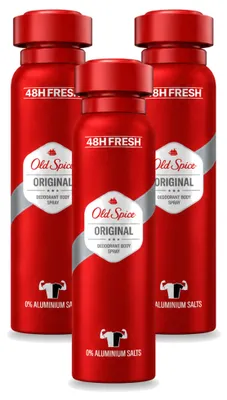 Produktbild von 3 x Old Spice Original Deospray - 150 ml - Vorteilspackung - 3 Stücke