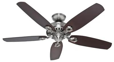 Immagine prodotto di Ventilatore da soffitto con catena Builder Elite Nichel 132 cm