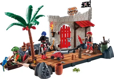 Produktbild von PLAYMOBIL - Fuerte pirata, superset (61460), 48 Jahr(e), Mehrfarbig, Kunststoff