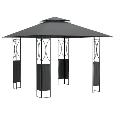 Produktbild von vidaXL Pavillon mit Dach Anthrazit 300x300x270 cm Stahl