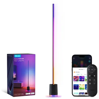 Image de Govee RGBICWW SMART Lyra Corner Floor Lamp with Speaker